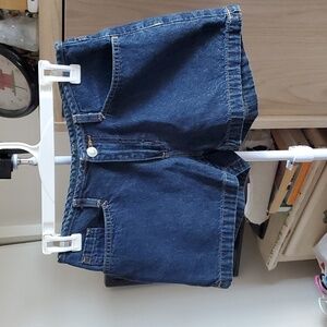 No Boundaries Dark Blue Denim Cotton Shorts Size 3